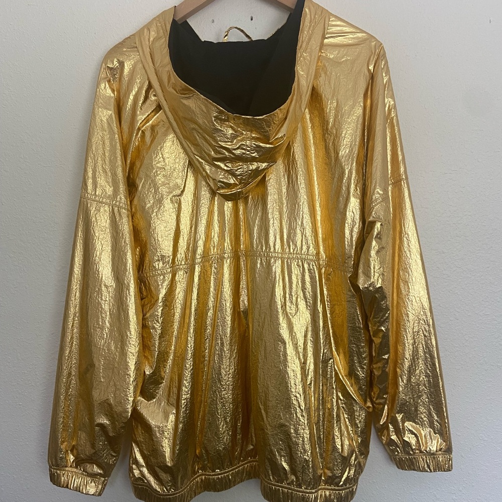 Adidas Gold Windbreaker NWT - Picture 6 of 7